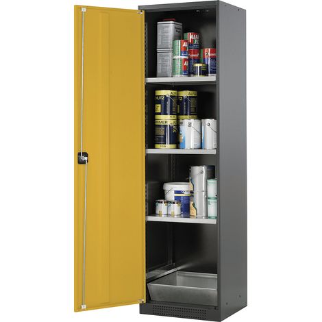 asecos, Armoire de laboratoire pour produits chimiques, 1 porte