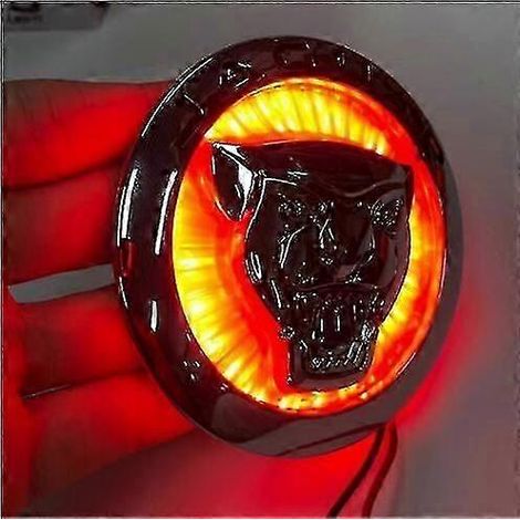 Accessoires de personnalisation pour Jaguar XF, XJ et XJL : emblème de calandre centrale avant plaqué 3D, autocollants décoratifs et accessoires d'éclairage.