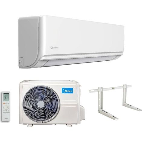 Midea Climatizzatore Monosplit serie Exclusive 18000 BTU MOX102-18HFN8/LT R-32 Wi-Fi Optional Classe A++/A+ con Staffe