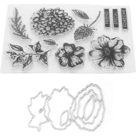 Le kit de découpe de fleurs peut être utilisé pour réaliser des albums photo, des agendas, des cartes de vœux, des invitations et des enveloppes. (1/5)