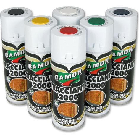 CAMON - TRACCIANTE 2000 NERO VERNICE SPRAY PER TRACCIATURA A PARETE 400 ML. 553110