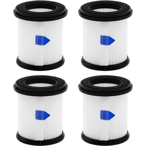 Lot de 4 filtres HEPA de rechange avec filtre à mailles pour aspirateur sans fil INSE S6T/S6P Pro/N5S