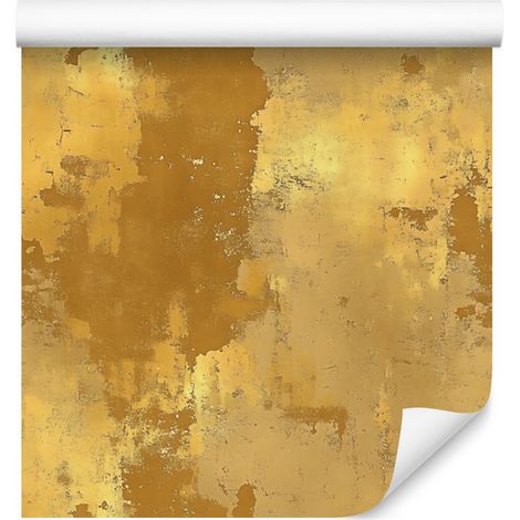 Carta da parati color oro anticato: oro, crema e giallo per soggiorno e camera da letto, 50x1000 (1/5)