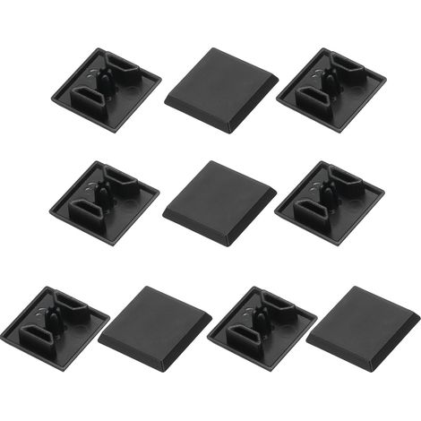 10Pcs 2020 Fente en V 4,2mm Trou Diamètre Eu Standard Aluminium Embout de Profil 20X20mm Abs Aluminium Bouchon D'Extrusion pour Imprimante 3D, Cnc (1/5)