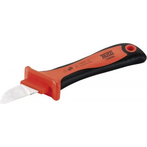 Cuchillo electricista ALYCO Mango Aislado 200 mm (1/5)