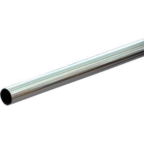 TUBO PER ARMADIO TONDO mm 25 x 0,8 mt 3 - cromato