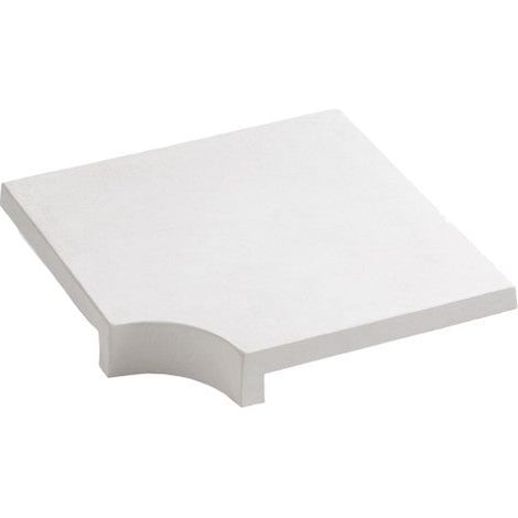 Remate de Piscina Medinaceli - Diseño Minimalista en L - 40 × 27 × 30 × 3 × 6 cm - Unidad - Blanco (1/4)