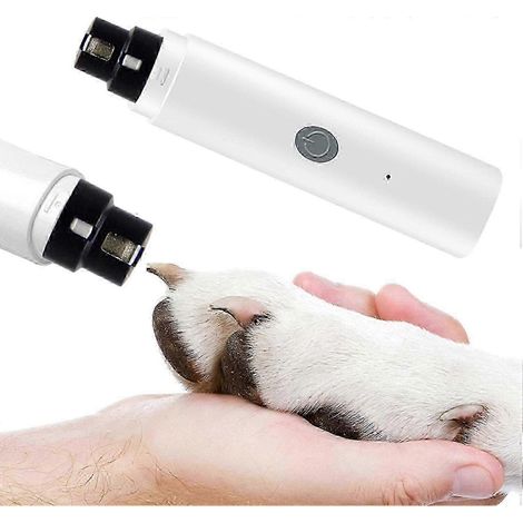 Lime à ongles électrique pour chiens et chats, lime électrique rechargeable pour chiens et chats (1/5)