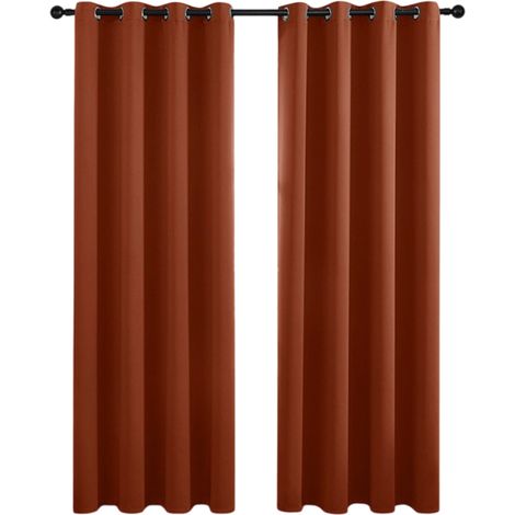 Rideaux occultants pour portes-fenêtres coulissantes — Stores verticaux durables (132 x 213 cm). (1/5)
