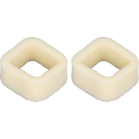 2 Filtres à Air Tondeuse en Fibre Polyester Lavables pour Débroussailleuse 443 436 (1/5)