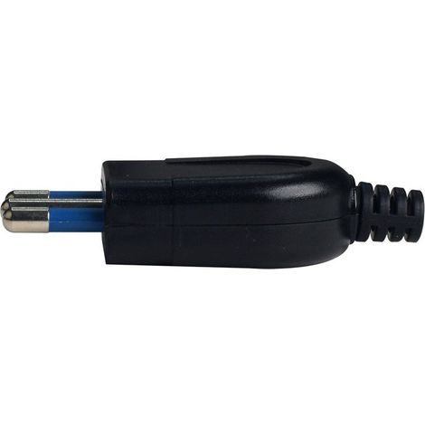 Spina Elettrica 2P+T 16A 250V Max 1500W Nero