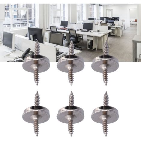 Runder, ultradünner Türmagnet mit Loch – 10er-Pack – Scheibenmagnet mit 15-mm-Loch – Gefräster Magnet für magnetische Experimente – 30 Stück (1/5)