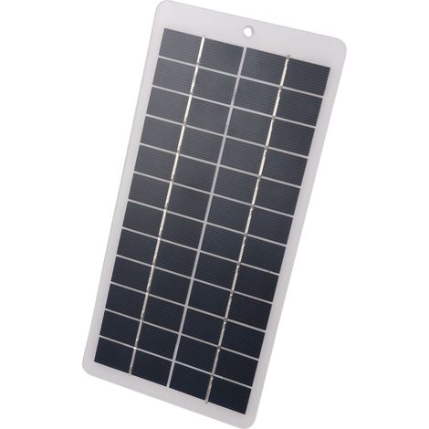 5W Panneau Solaire Portatif Polycrystalline pour Kit de Survie et Équipements Basse Consommation (1/5)