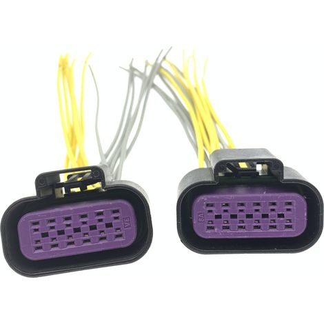Compatible with Roewe 350, 550, 750, 950, RX3, RX5, RX8, i6, i5 and W5 headlight harness connectors. (1/5)