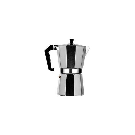 Cafetière à percolation en acier inoxydable 300 ml, résistante et facile à poser sur la plaque de cuisson – Silver (1/5)