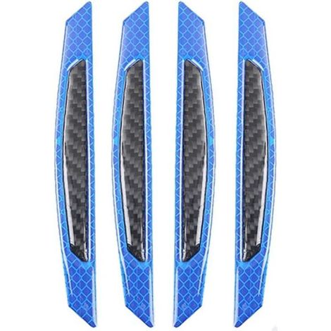 Lot de 4 bandes de protection pour bord de porte de voiture (bleu) (1/5)