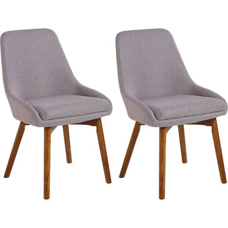 Esszimmerstuhl 2er Set MELFORT Taupe (1/5)