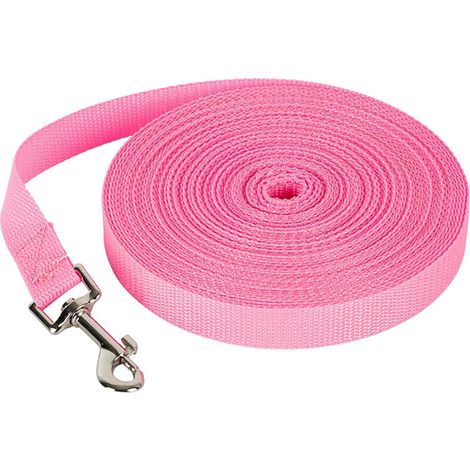 Pet Training Lead Polypropylene 10m Long (Pink, 10m) (1/4)