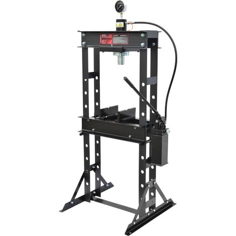 Awtools prasa hydrauliczna z manomometrem 30t / podwójny tłok (1/3)