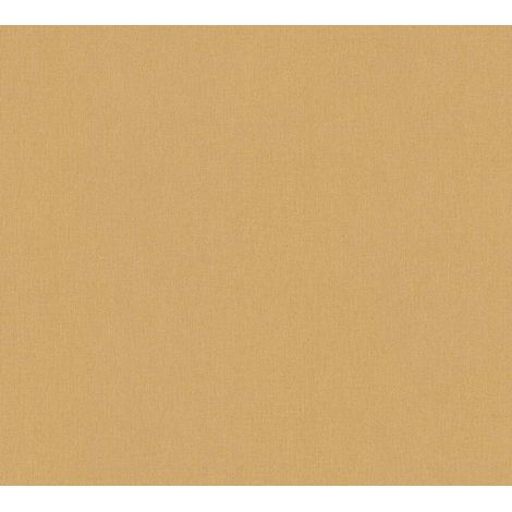 Papier peint beige orange unie effet textile Tapisserie couleur terracotta intissée Papiers peints modernes idéal pour chambre (1/4)