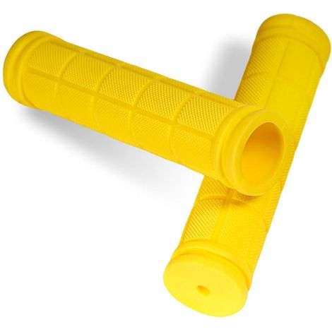 Fahrradgriffe 1 Paar, ergonomisch, rutschfest, Gummi, 22mm, Gelb (1/5)