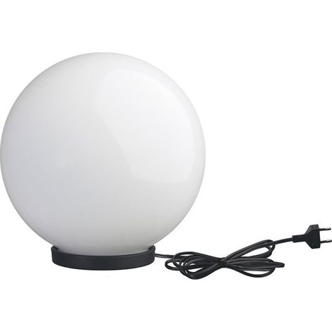 Apparecchio da terra e da tavolo GLOU IP44 E27 23W Nero (1/5)