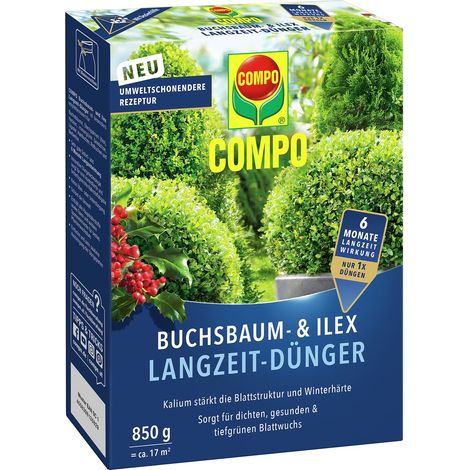 COMPO Buchsbaum- und Ilex Langzeit-Dünger - 850 g