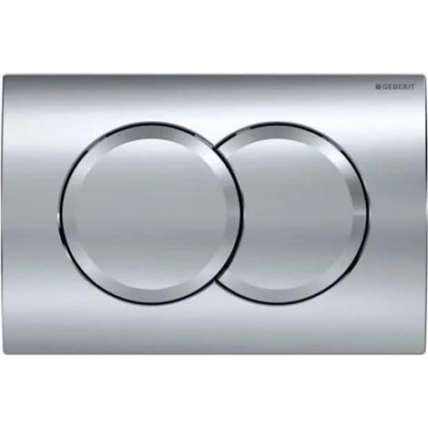 Geberit Delta01 - Pulsador de descarga, brillante cromo 115.107.21.1 (1/3)