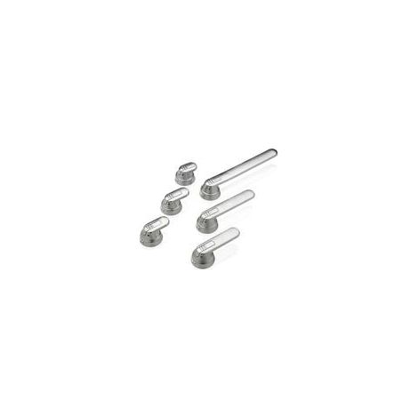 Pomo de emergencia intermedio de metal IP65 con cerradura para OT16-125FT OHYS2RJ 1SCA105323R1001