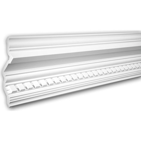 Corniche de plafond 150110 Profhome Moulure décorative polyuréthane style Néo-Classicisme blanc 2 m