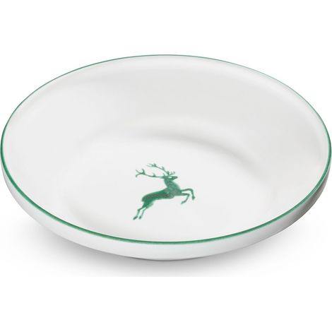 Gmundner Keramik Grüner Hirsch, Reifschüssel (Ø 32cm)