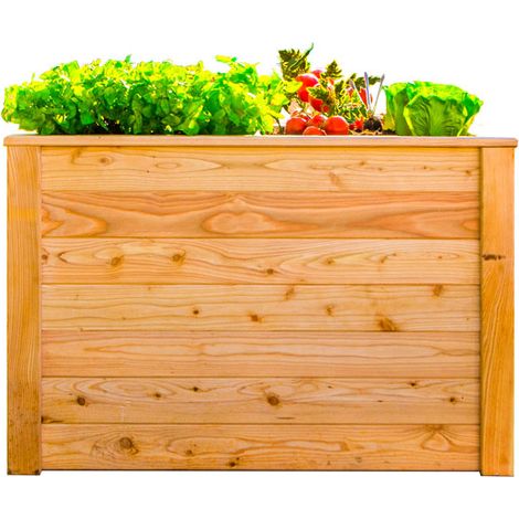 Westmann Lärchenholz Hochbeet Klassik 100  Natur  100x65x66 cm (1/5)