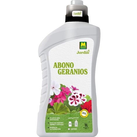 Abono líquido para geranios 1 litro