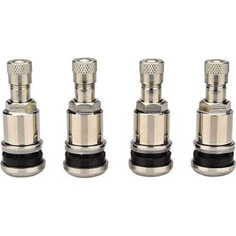 4x Valve de pneu de voiture Tubeless I Valve en cuivre pur I 43mm (1/4)