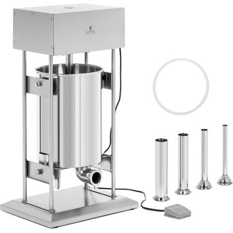 Poussoir à saucisses 20 l électrique avec 4 tubes de remplissage Machine à saucisse (1/5)