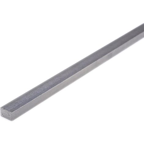 Barre rectangulaire, Acier Doux, 1m x 25mm x 10mm ( Prix pour Lot de 4 )