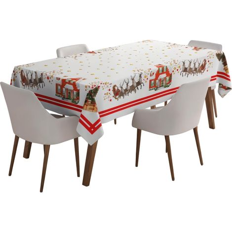 Mantel Mantelería Mantel Mantelería 160 Cmx220 Cm 100% Poliéster Multicolor (1/3)