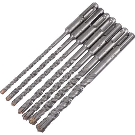 7pièces Foret De Perceuse Électrique Lot De Différentes Pour Perçage Bois Plastique Foret Rainuré Pratique Accessoire De Perçage (1/5)