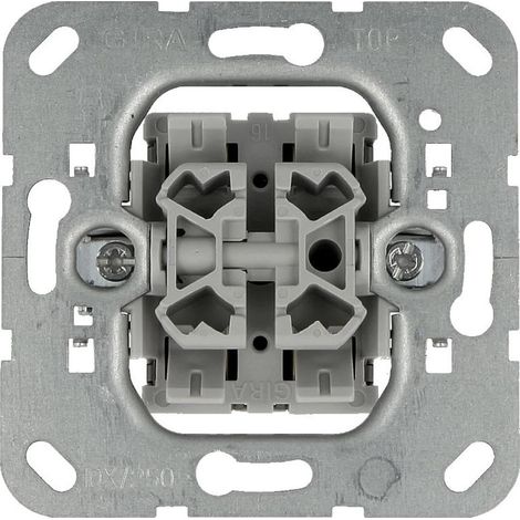 Mécanisme Inverseur/commutateur encastré double