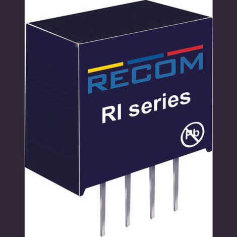 RECOM RI-1212S DC/DC-Wandler, Print 12 V/DC 12 V/DC 168 mA 2 W Anzahl Ausgänge: 1 x Inhalt 1 St.
