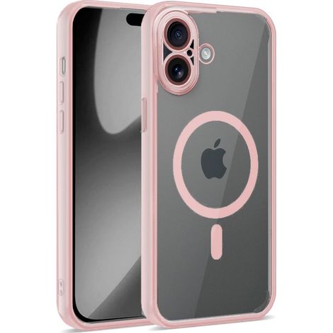 Carcasa COOL para iPhone 17 Magnética Borde Rosa