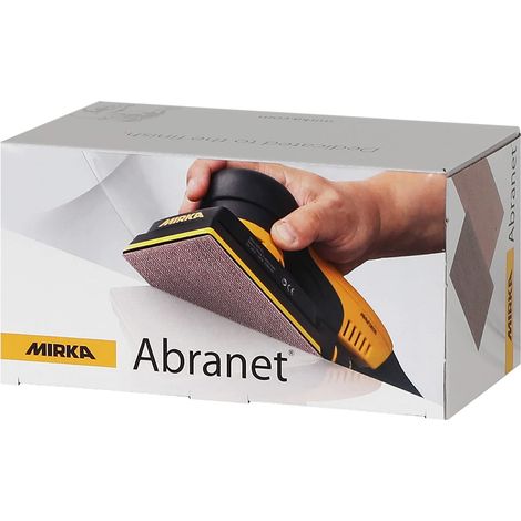 Mirka Abranet strisce di levigatura a rete 70x125 mm a strappo/grana P320 / 50 pz/per levigare legno, stucco, vernice, plastica / 5414905032