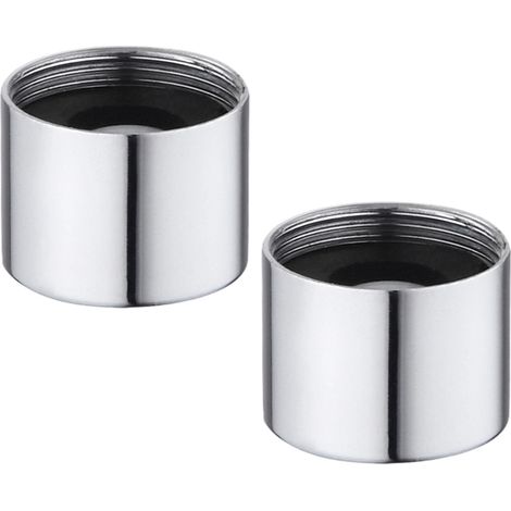 Aérateur - Rosca Hembra 20 mm - Acabado Metal - Caudal Aerodinámico 9 L/min - Reducción Salpicaduras - Unidad (1/5)