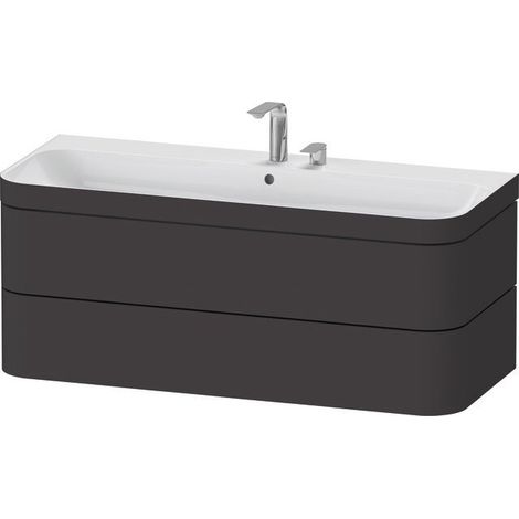 DURAVIT HP4639E80800000 WTU avec Happy D.2 Plus 480x1175x490mm