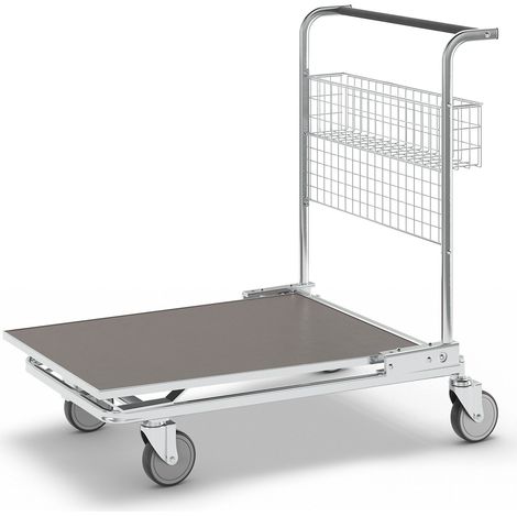 Kongamek, Chariot gigogne, force 200 kg, avec corbeille, avec (1/5)