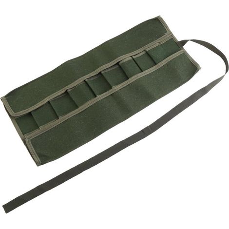 Sac pour Outils de Jardinage, Poignée Portable Sac de Rouleau de Toile de Jardin Outil Sac de Rangement Multifonctionnel Set Set Rolling Bag