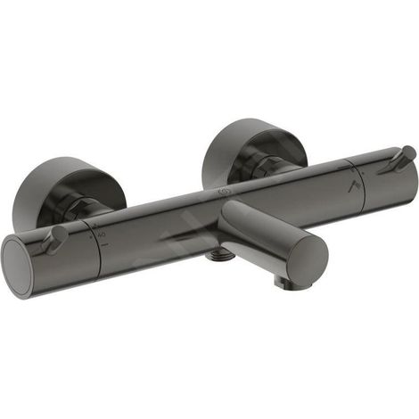 Thermostat de baignoire IS AP Ceratherm T125 à pince magnétique gris (1/5)