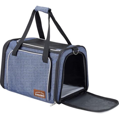 Sac Transport Chat Chien, Caisse de Transport Chat Respirant (1/5)