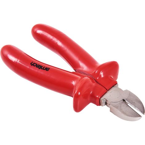 8" Side Cutting Plier - Slip Guard Handle - B0625 (1/3)