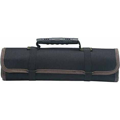 Trousse à outils vide portable à 22 poches, pochettes à outils, organisateur d'outils, sac à outils enroulable en tissu Oxford 600D/étui/pochette (sans outils)-LIAIKI (1/5)